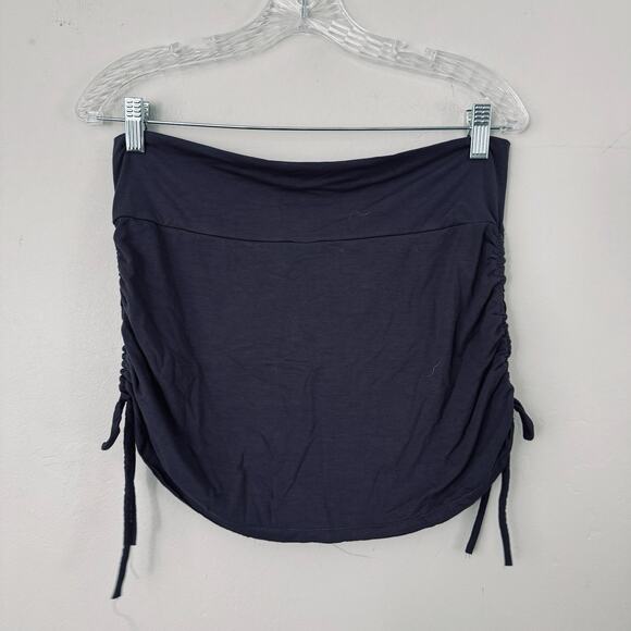 Dia Black Cinched Sides Short Skirt Women’s Size M/L - Picture 4 of 7